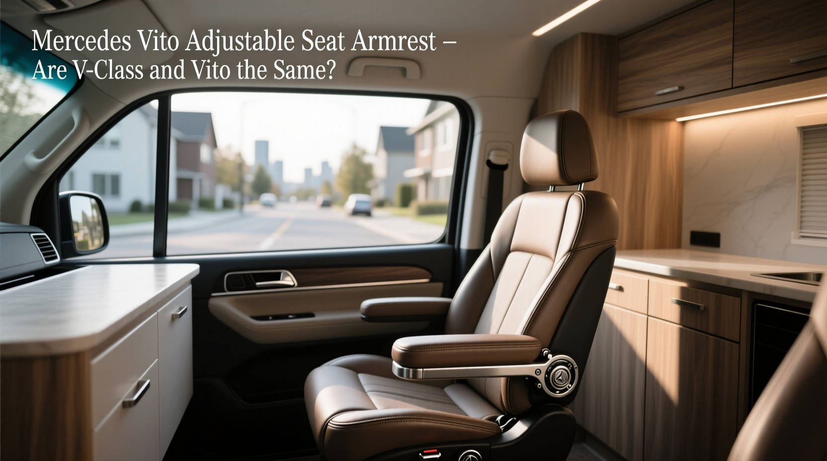How to Choose Mercedes Vito Adjustable Seat Armrest, Are V Class and Vito the Same?