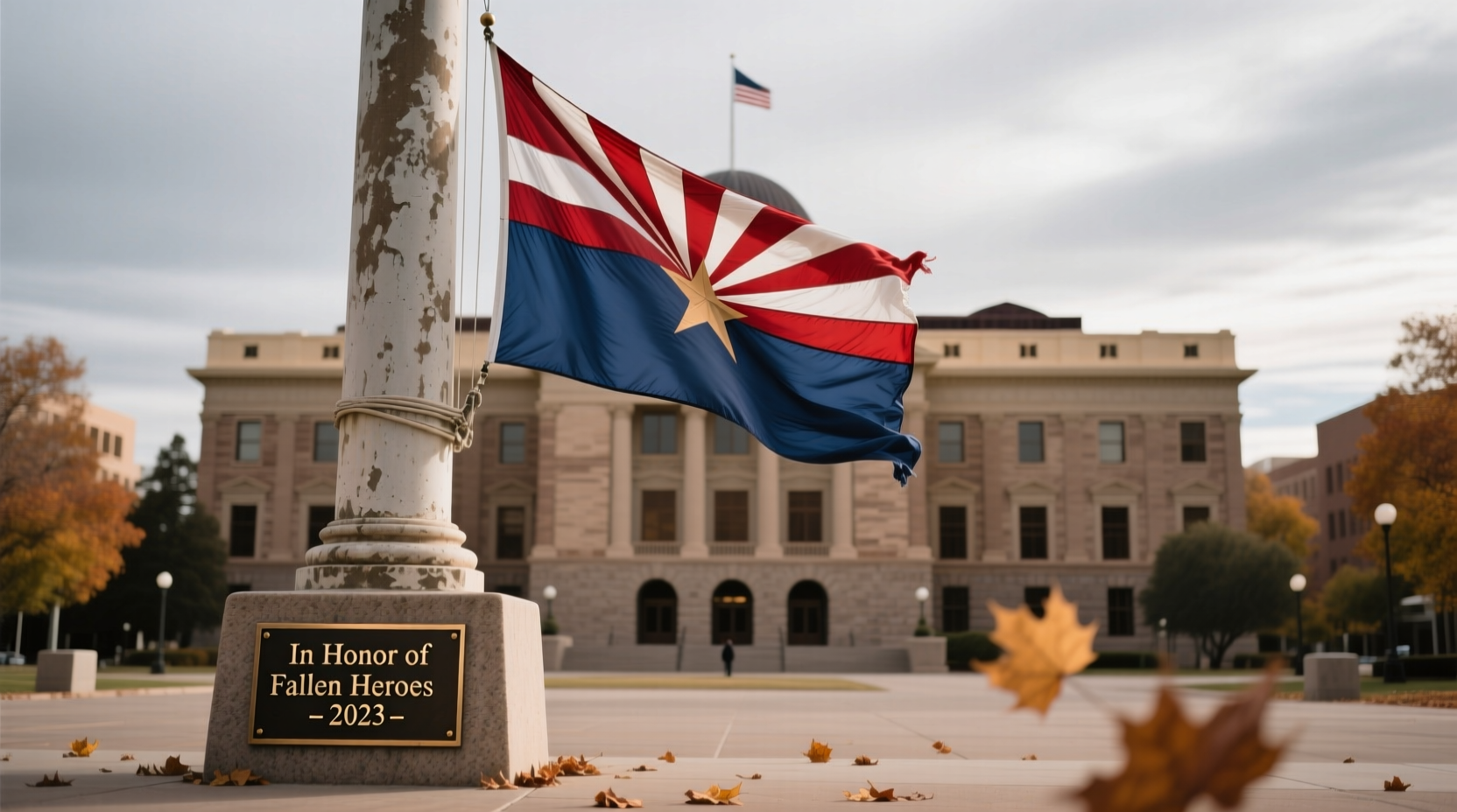 why are arizona flags at half staff reasons notifications