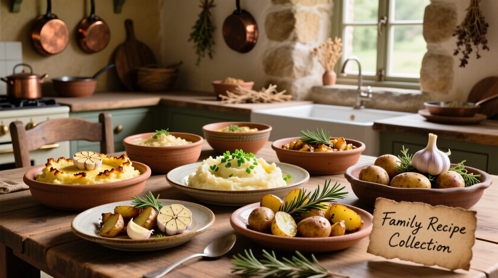 potato and garlic recipes