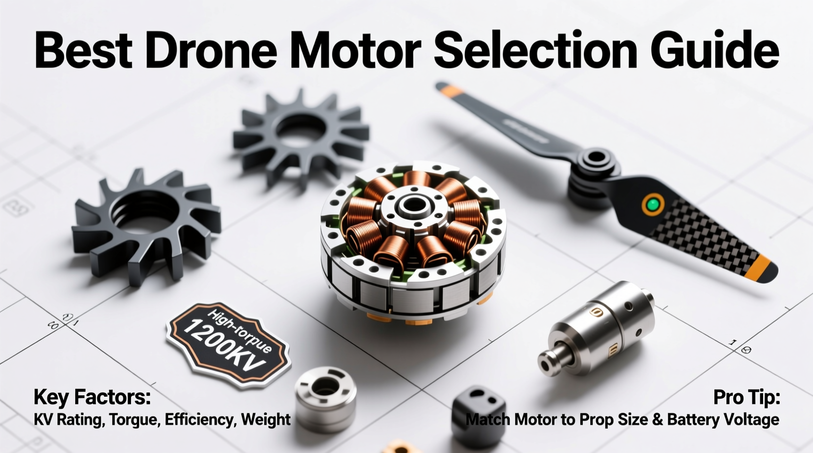 How to Choose the Best Big Drone Motor for Your UAV Project