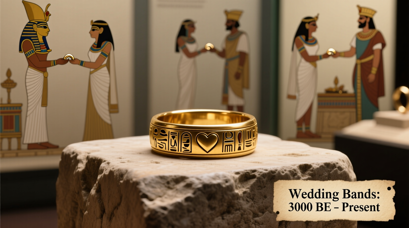 when did wedding bands start