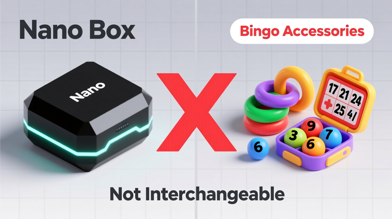nano box vs bingo accessories