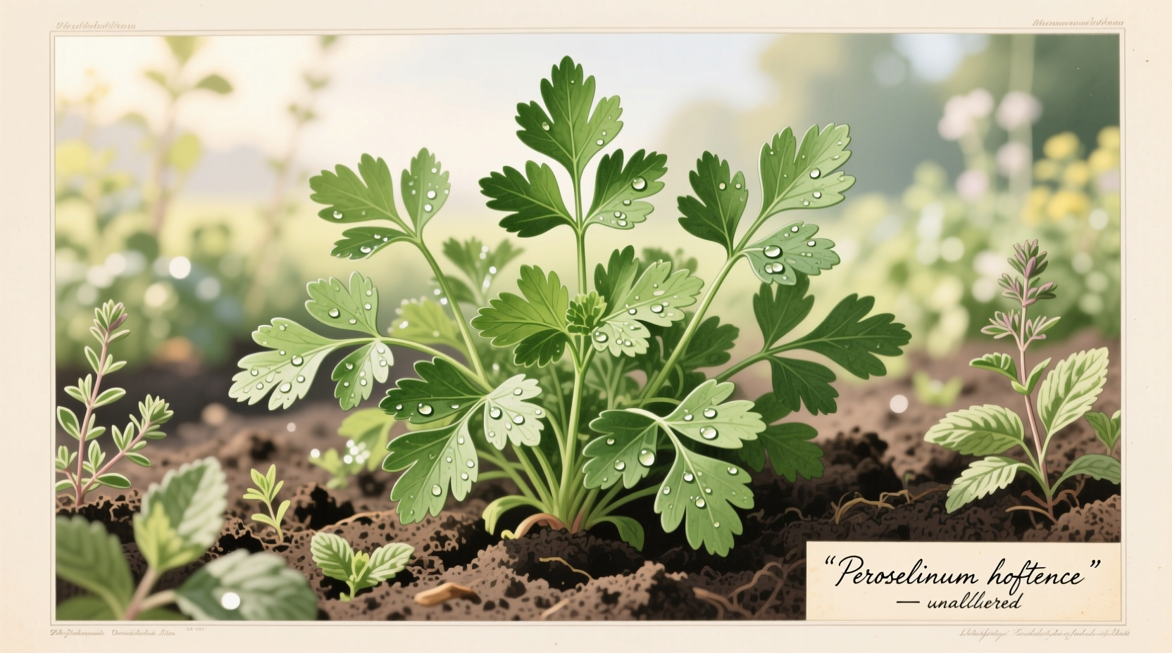 Growing Parsley in Your Herb Garden: Complete Guide