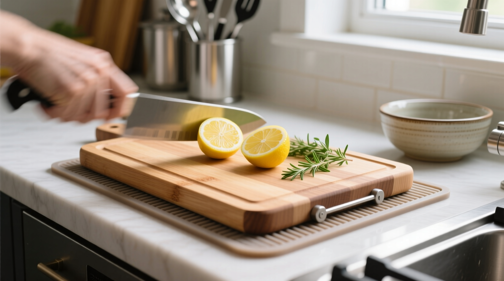 how to keep your cutting board from sliding around