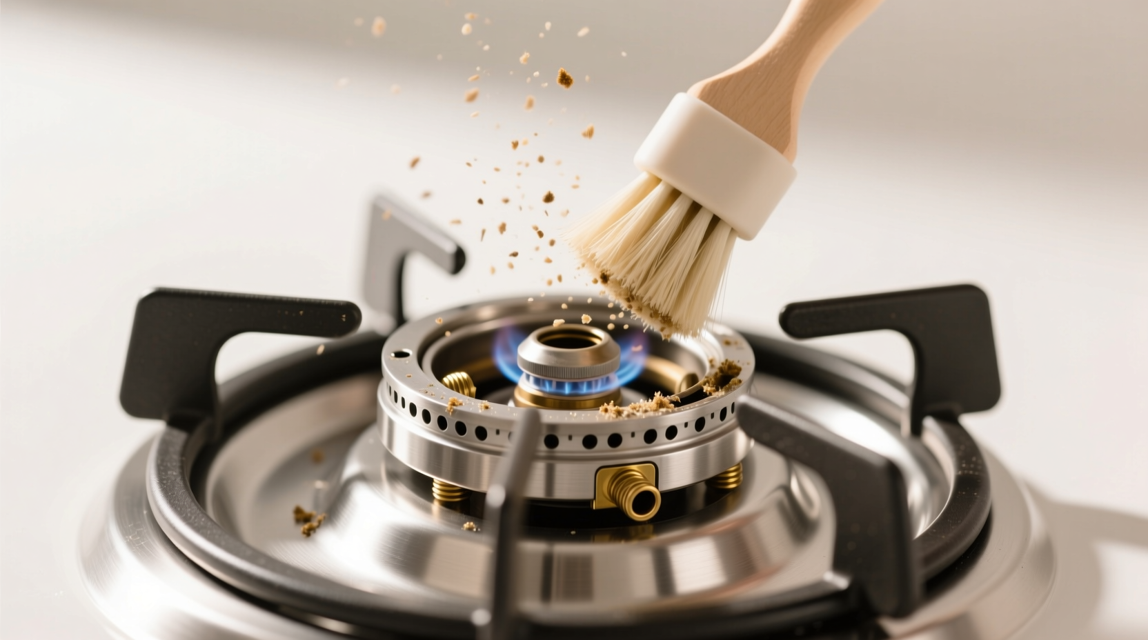 cleaning gas burners