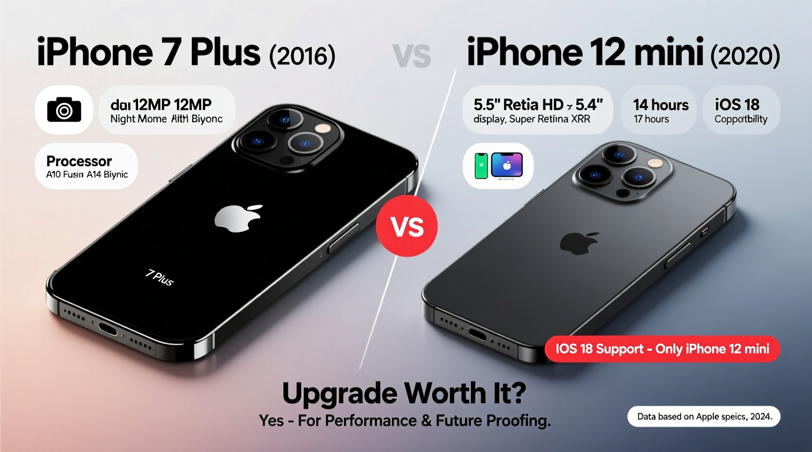 iphone 7 plus vs 12 mini is the upgrade worth it in current year