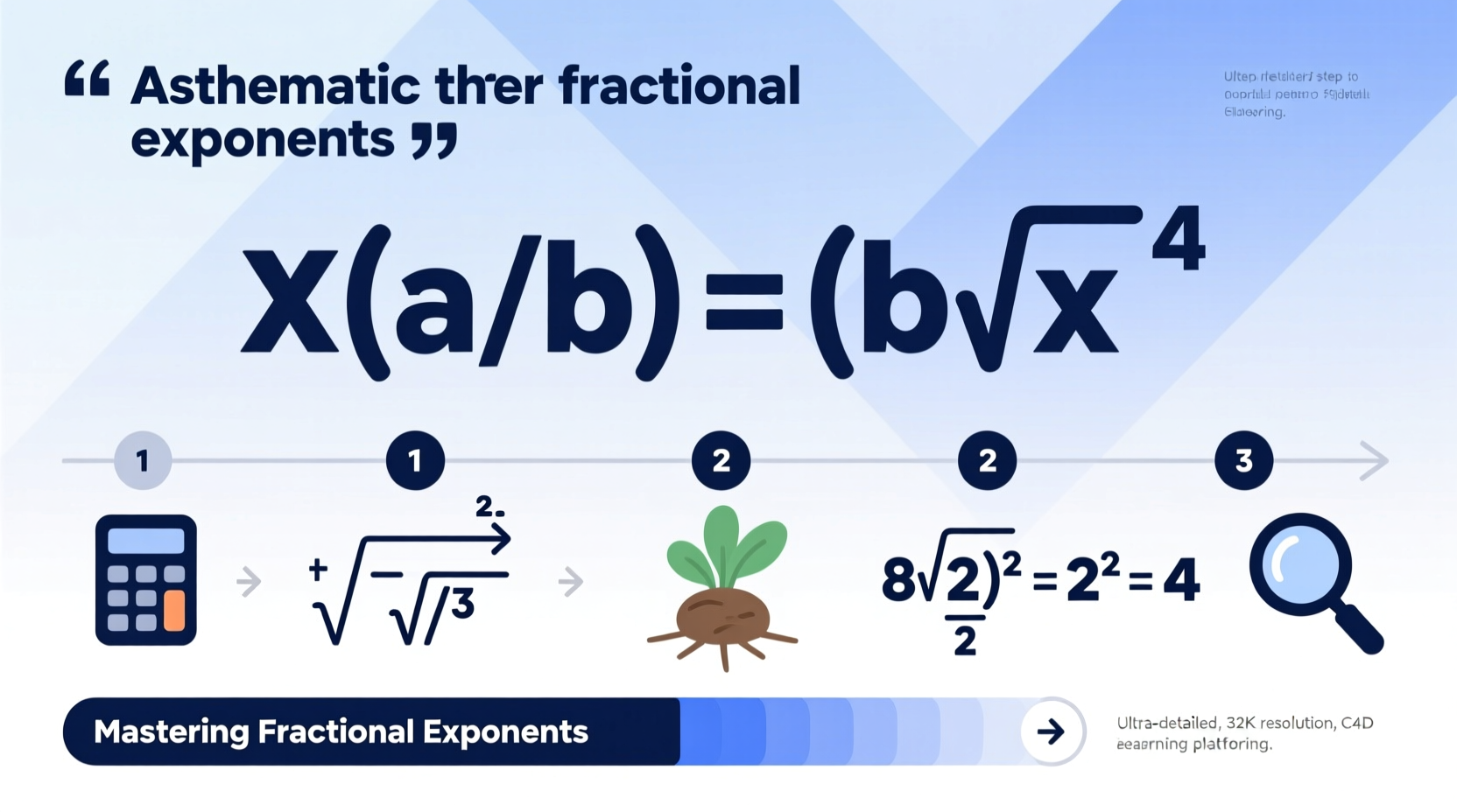 mastering fractional exponents step by step guide to solving and simplifying them
