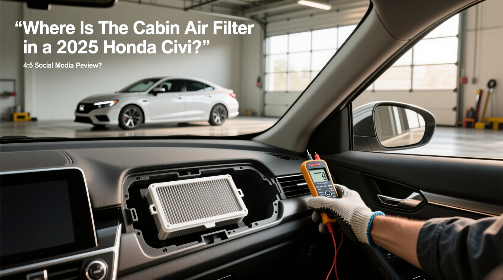 2025 Honda Civic Cabin Air Filter Guide: How to Replace It