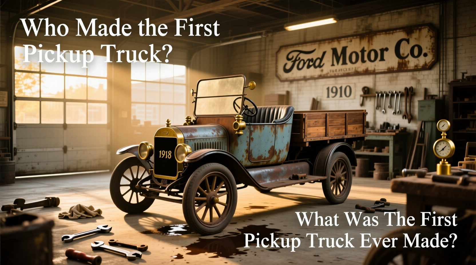 The First Pickup Truck: A Historical Guide