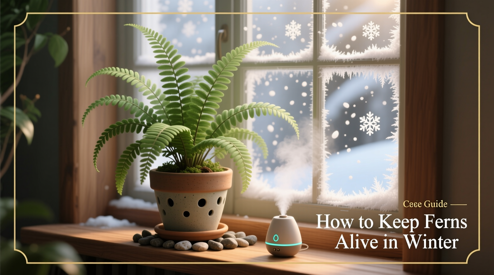 how to keep ferns alive in the winter