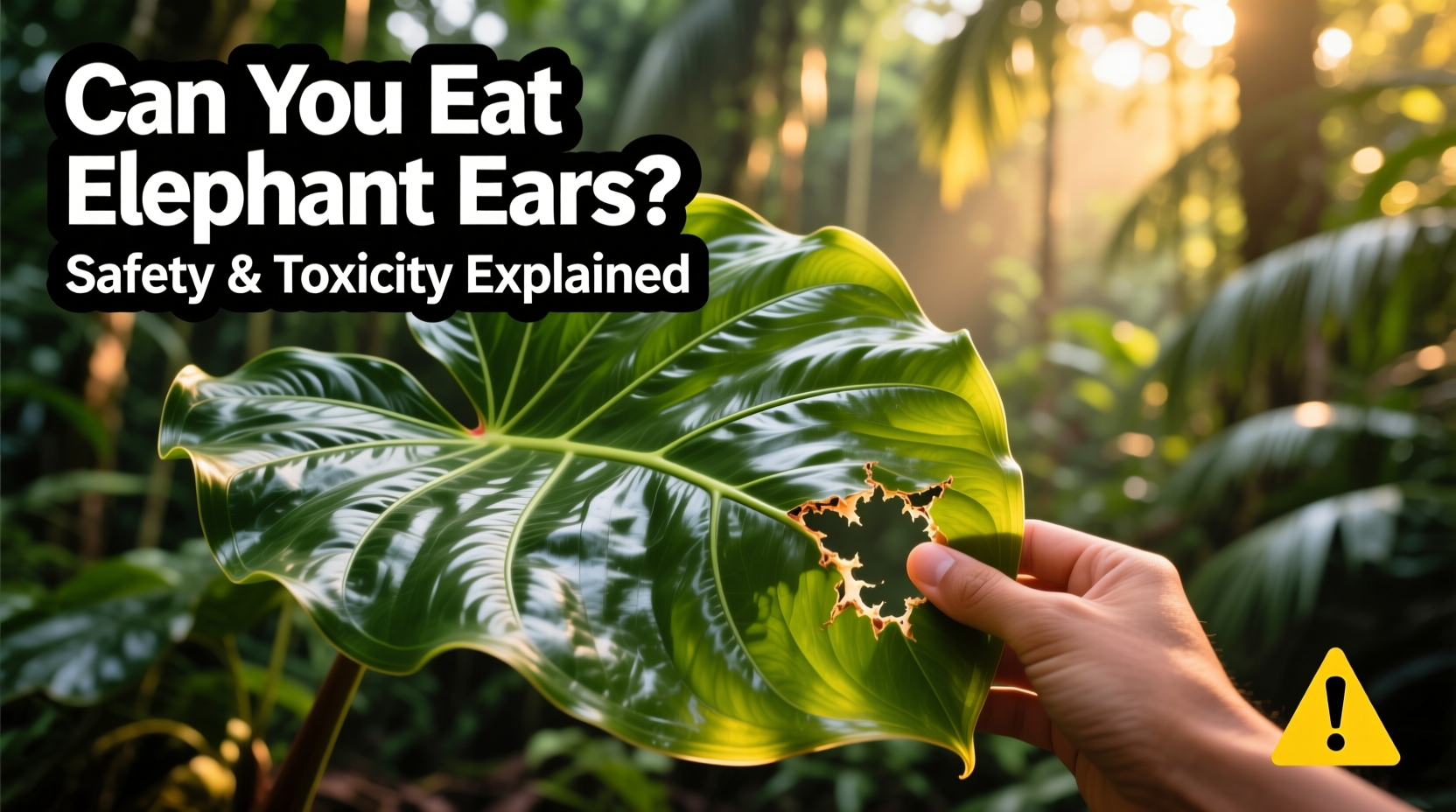 Can You Eat Elephant Ears? Safety & Toxicity Explained