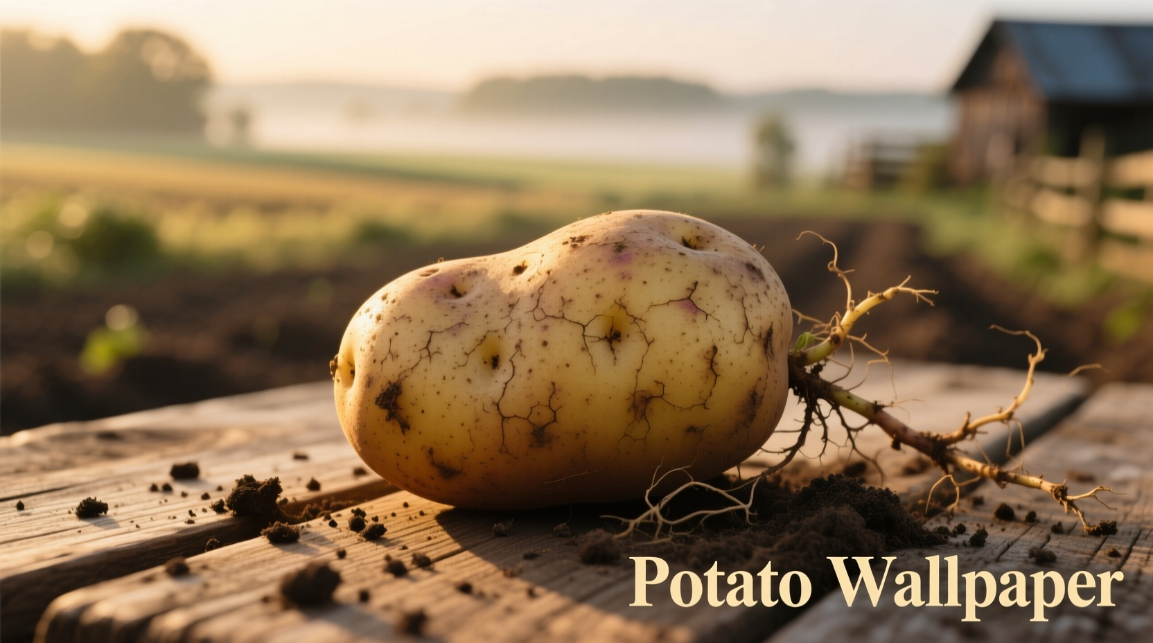 Potato Wallpaper: Decorative Designs for Kitchen Spaces