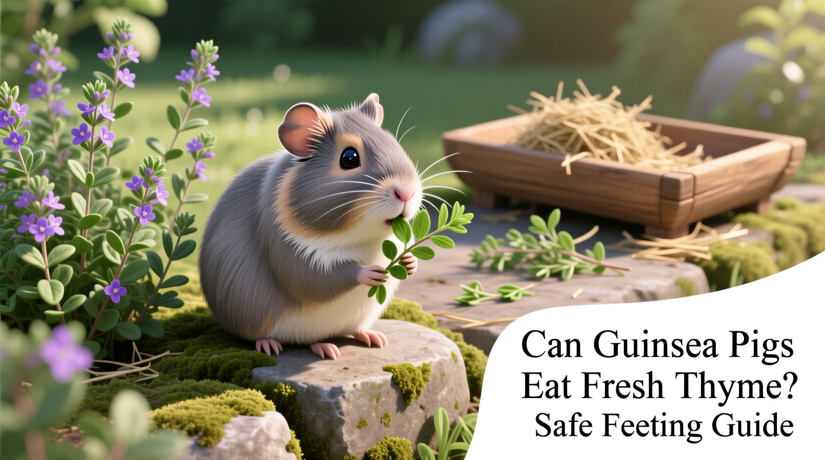 can guinea pigs eat fresh thyme