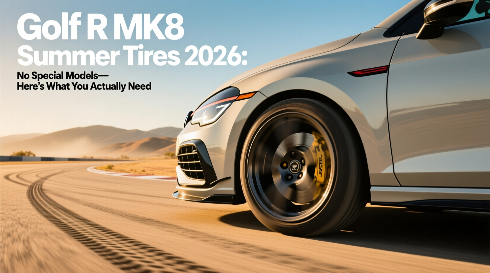 golf r mk8 summer tires 2026