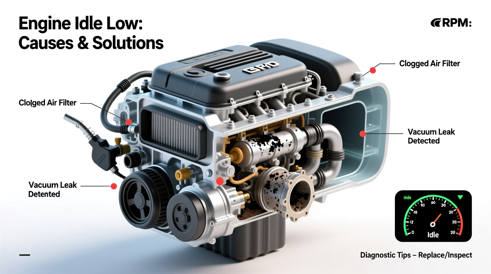 car idle low causes and solutions for a smooth engine