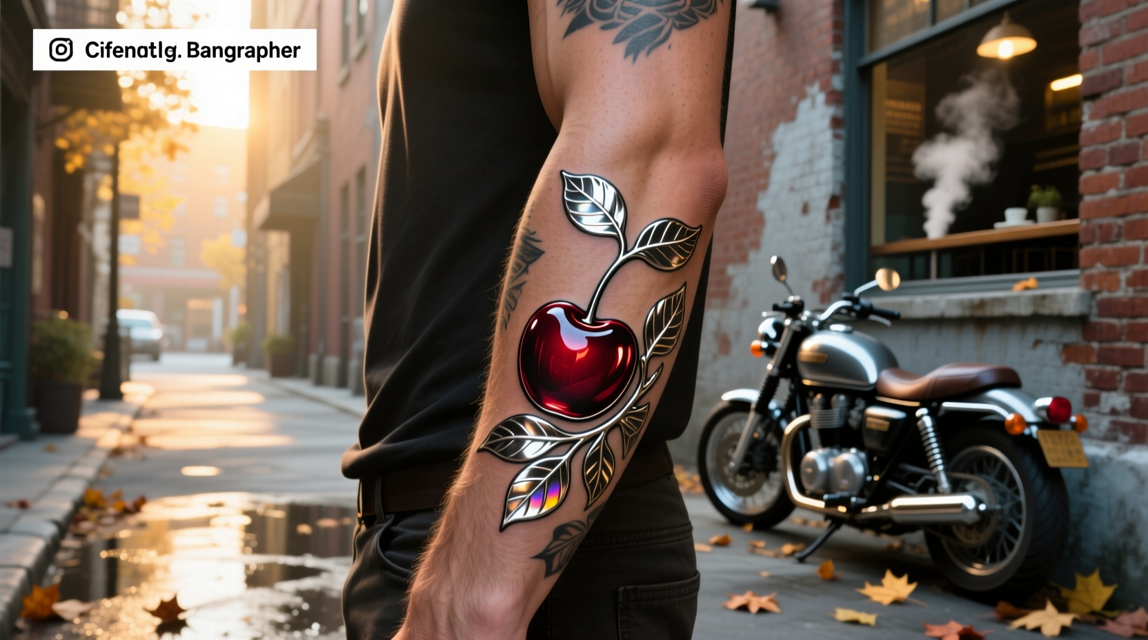 What Does a Chrome Cherry Tattoo Mean? Symbolism and Styles Explained