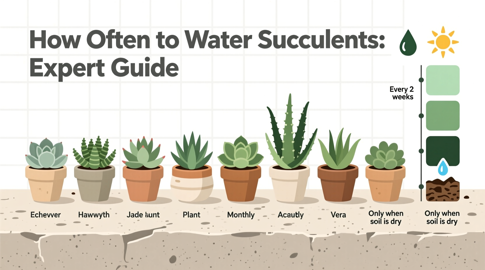 how often do you water succulents