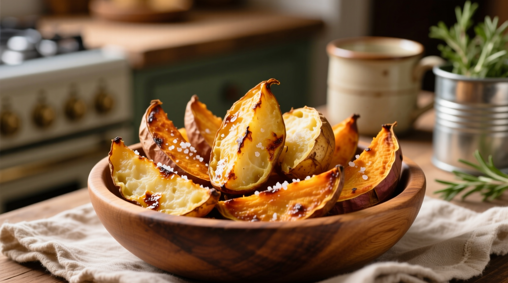 Perfect Roasted Potato & Sweet Potato Wedges: Crispy Every Time