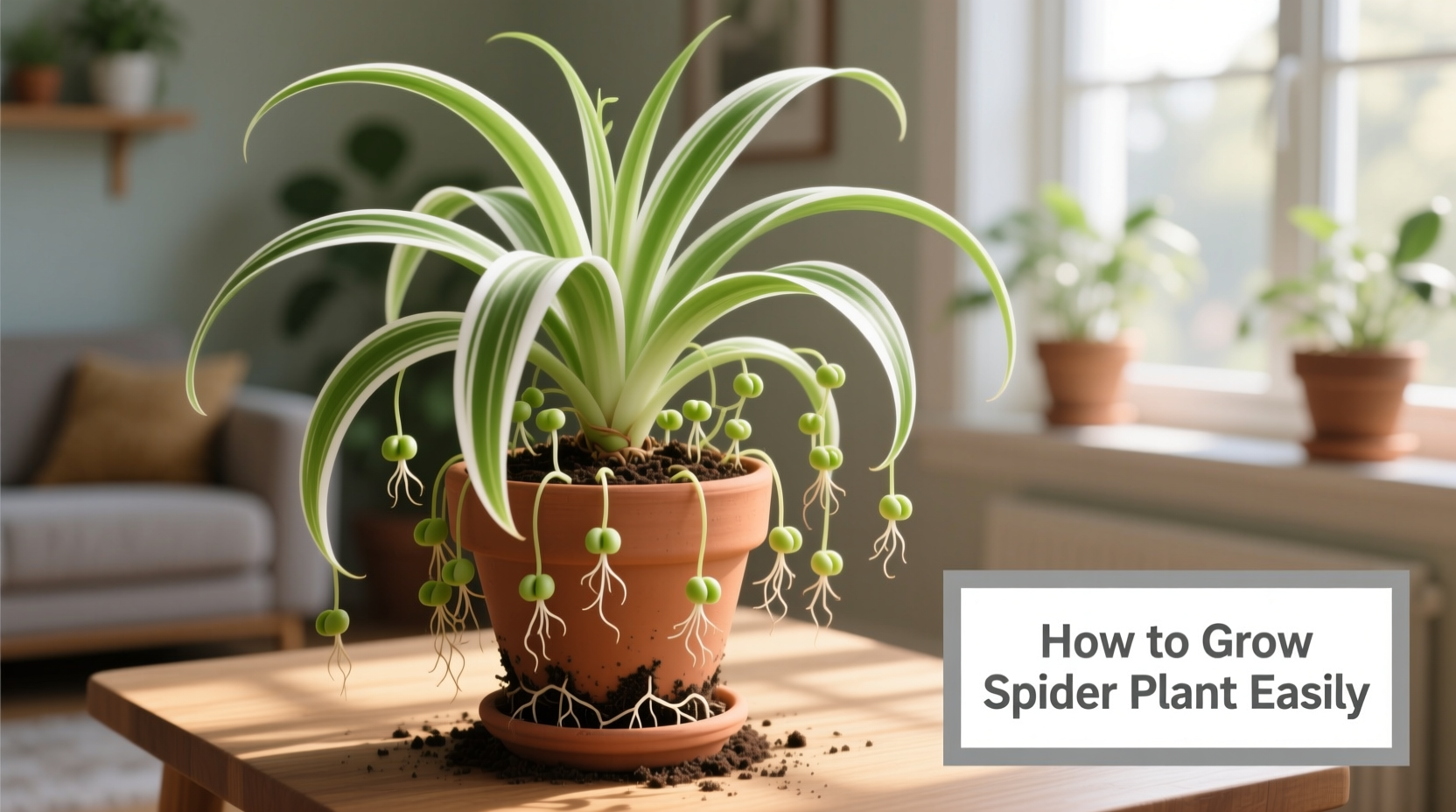 how to grow spider plant