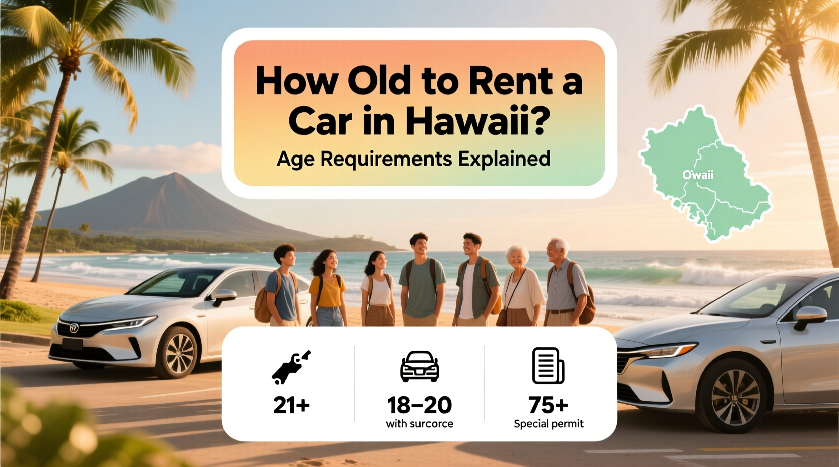 how old to rent a car hawaii