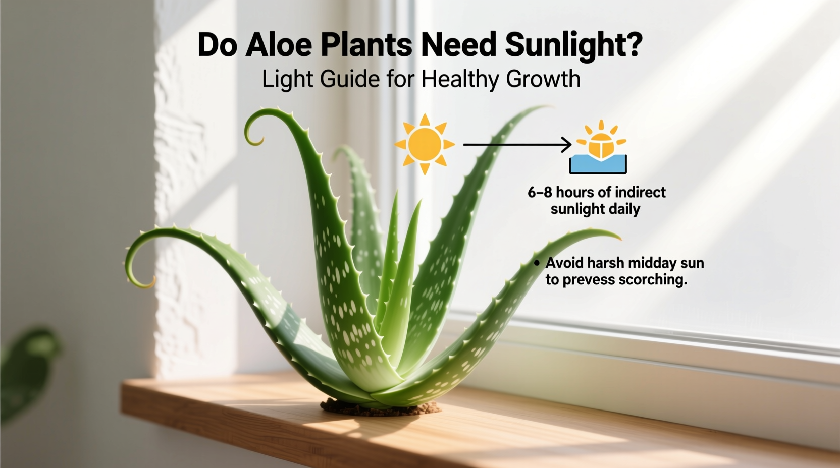 do aloe plants need sunlight