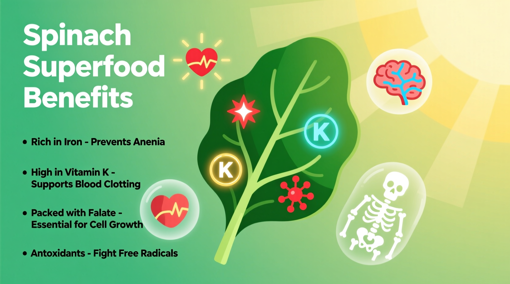 Spinach Benefits: 10 Science-Backed Health Advantages
