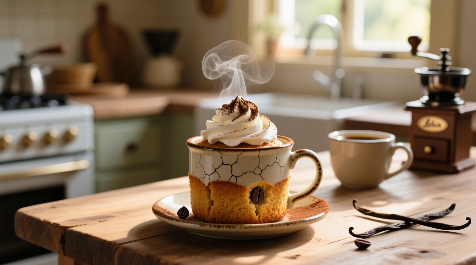 microwave mocha mug cake