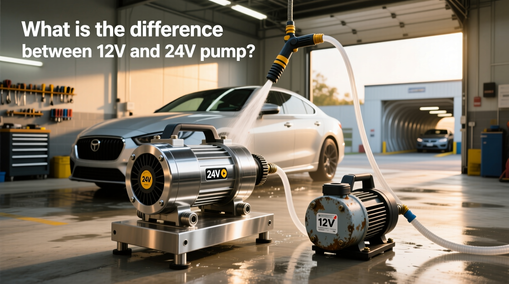 12v vs 24v car wash pumps which to choose 