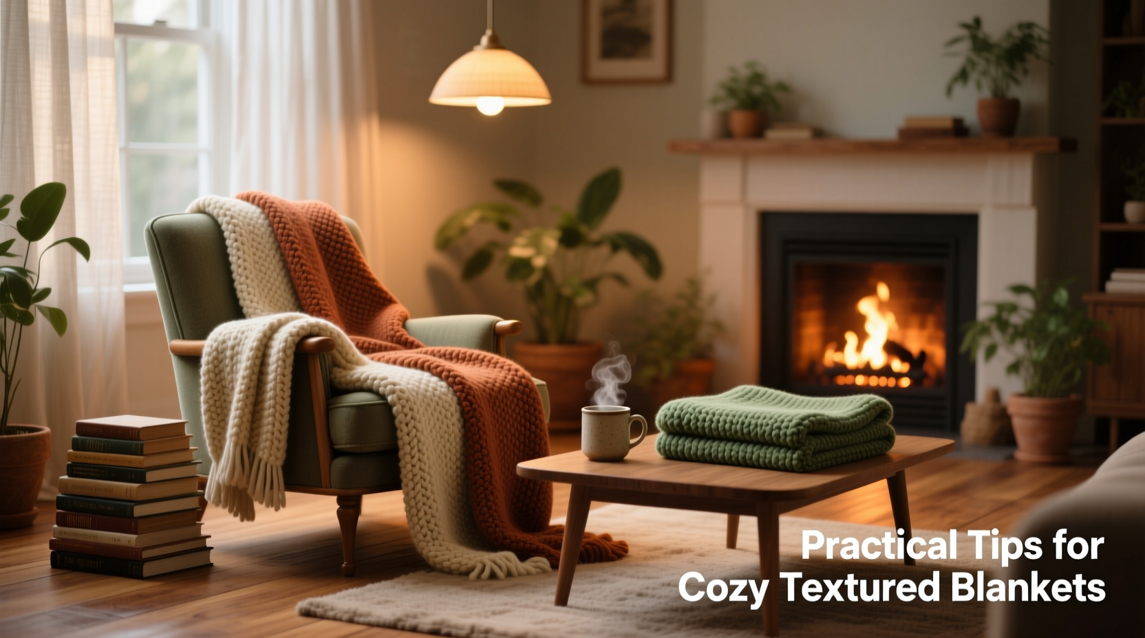 creating a warm and inviting space practical tips for using textured blankets to make your home cozy