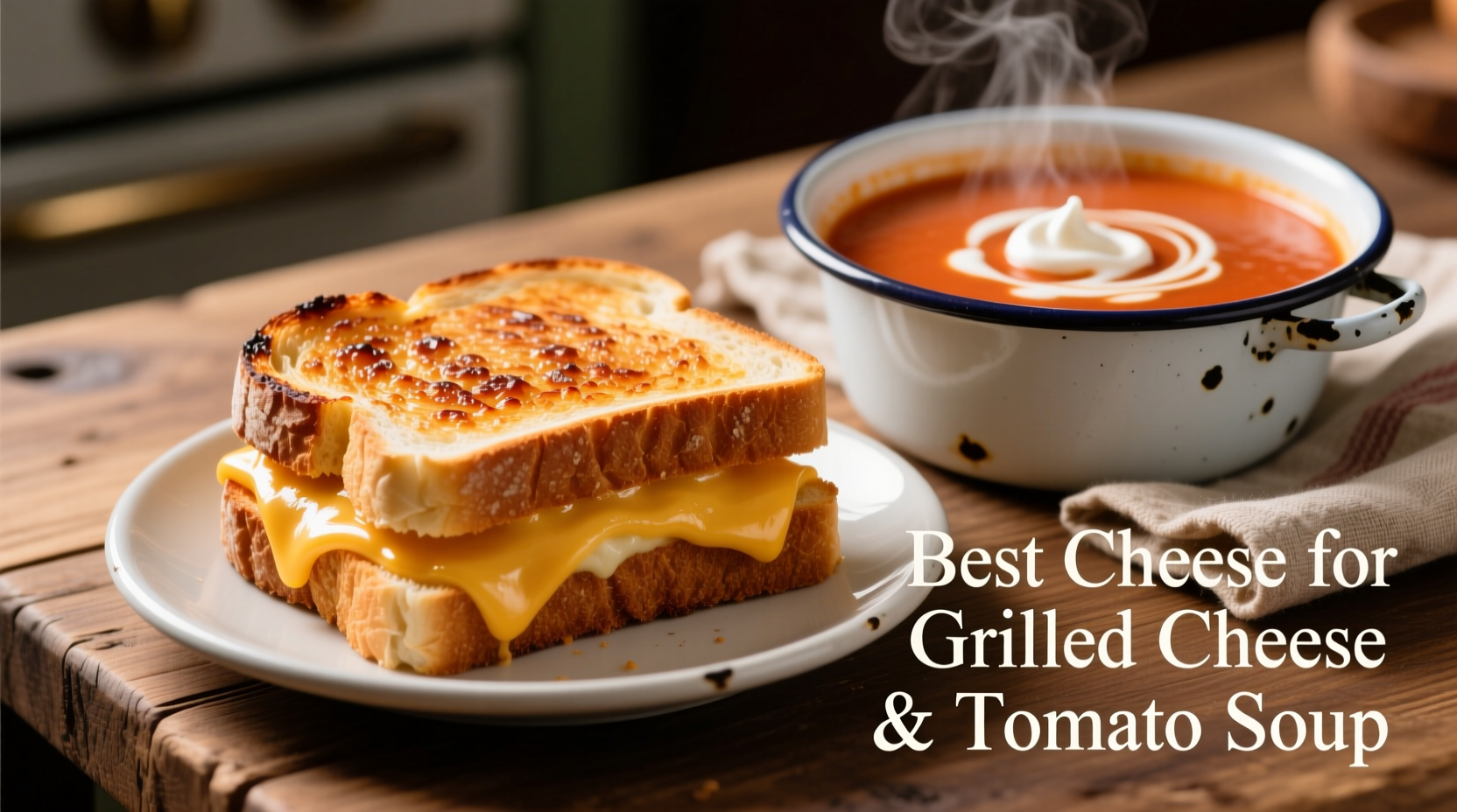 Best Cheese for Grilled Cheese and Tomato Soup Pairing