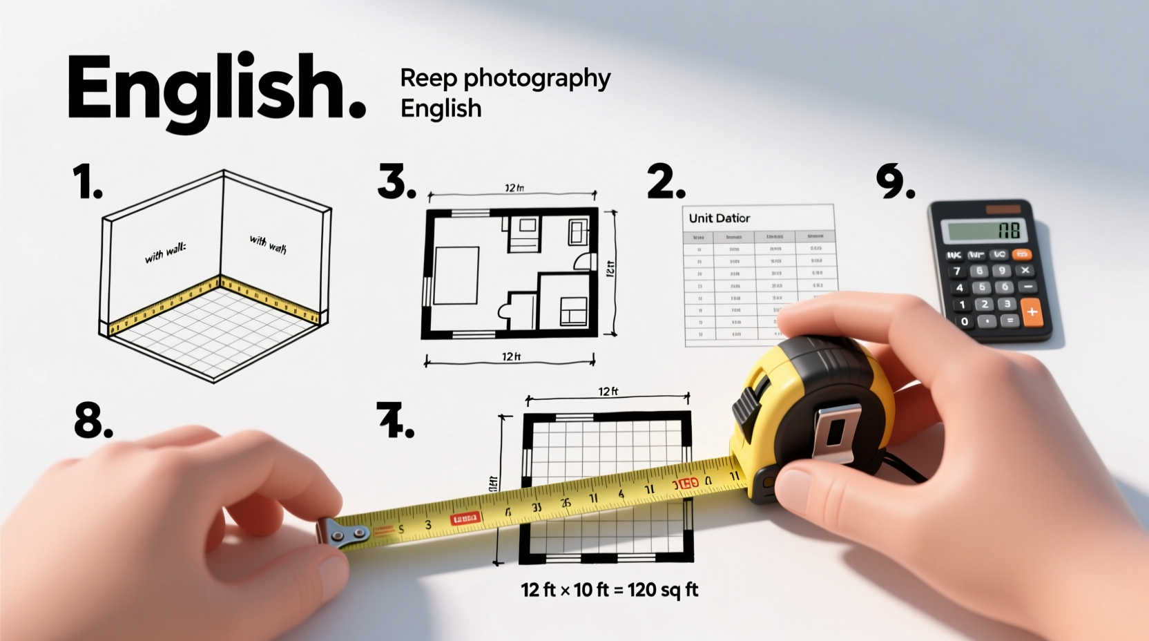 how to accurately determine square footage a step by step guide
