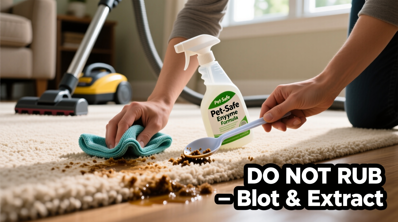 effective techniques to remove dog throw up from carpets without staining