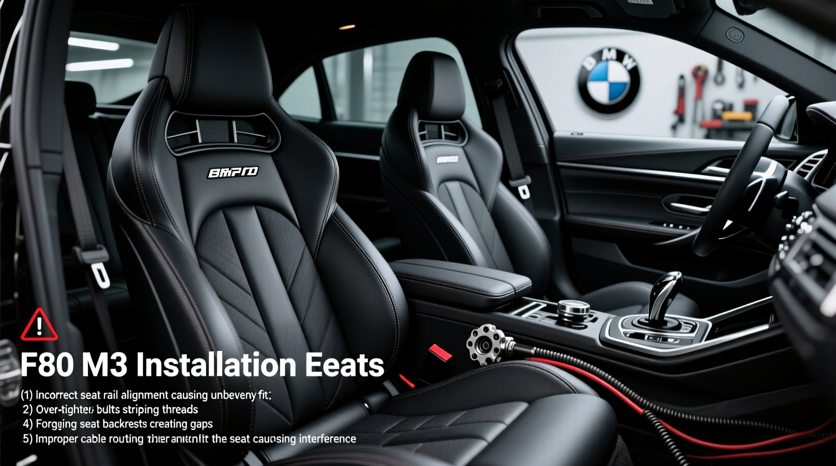 f80 m3 competition seats mistakes