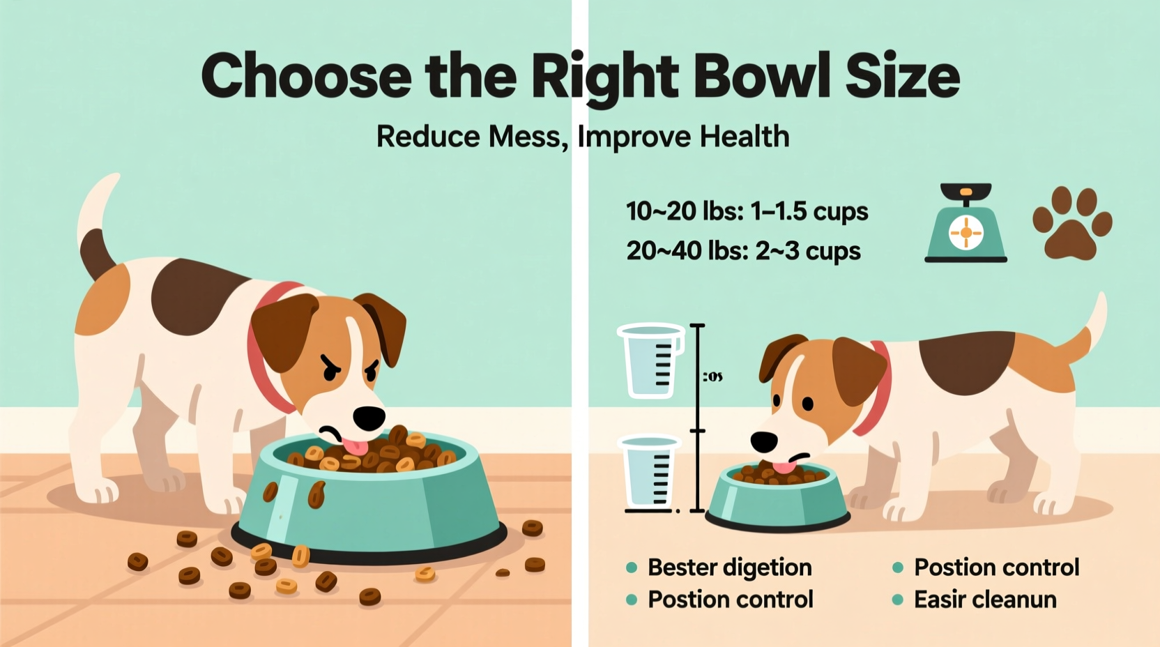 choosing the perfect bowl size for your dog a practical guide to feeding fewer messes and healthier meals