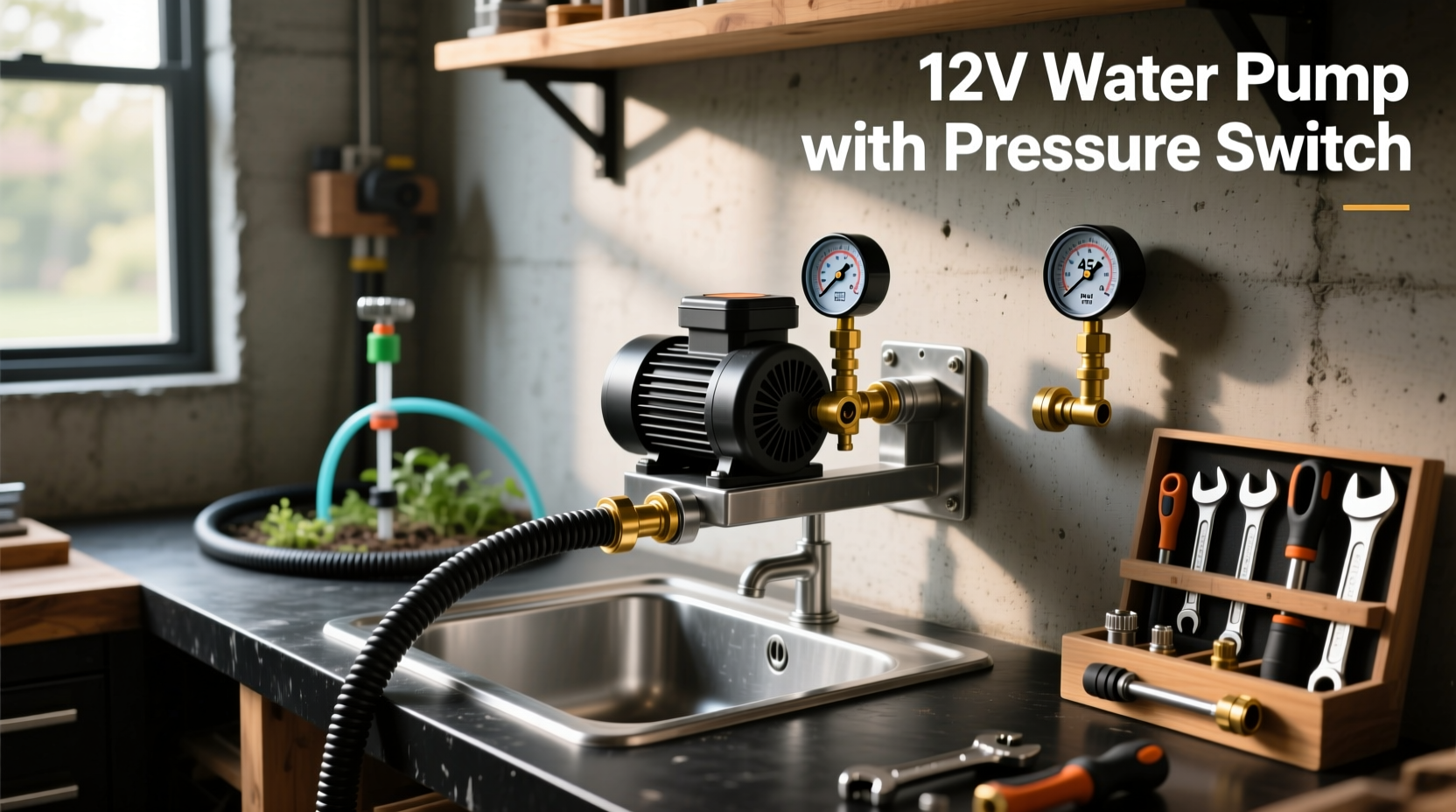 What Is a 12 Volt Water Pump with Pressure Switch Used For?