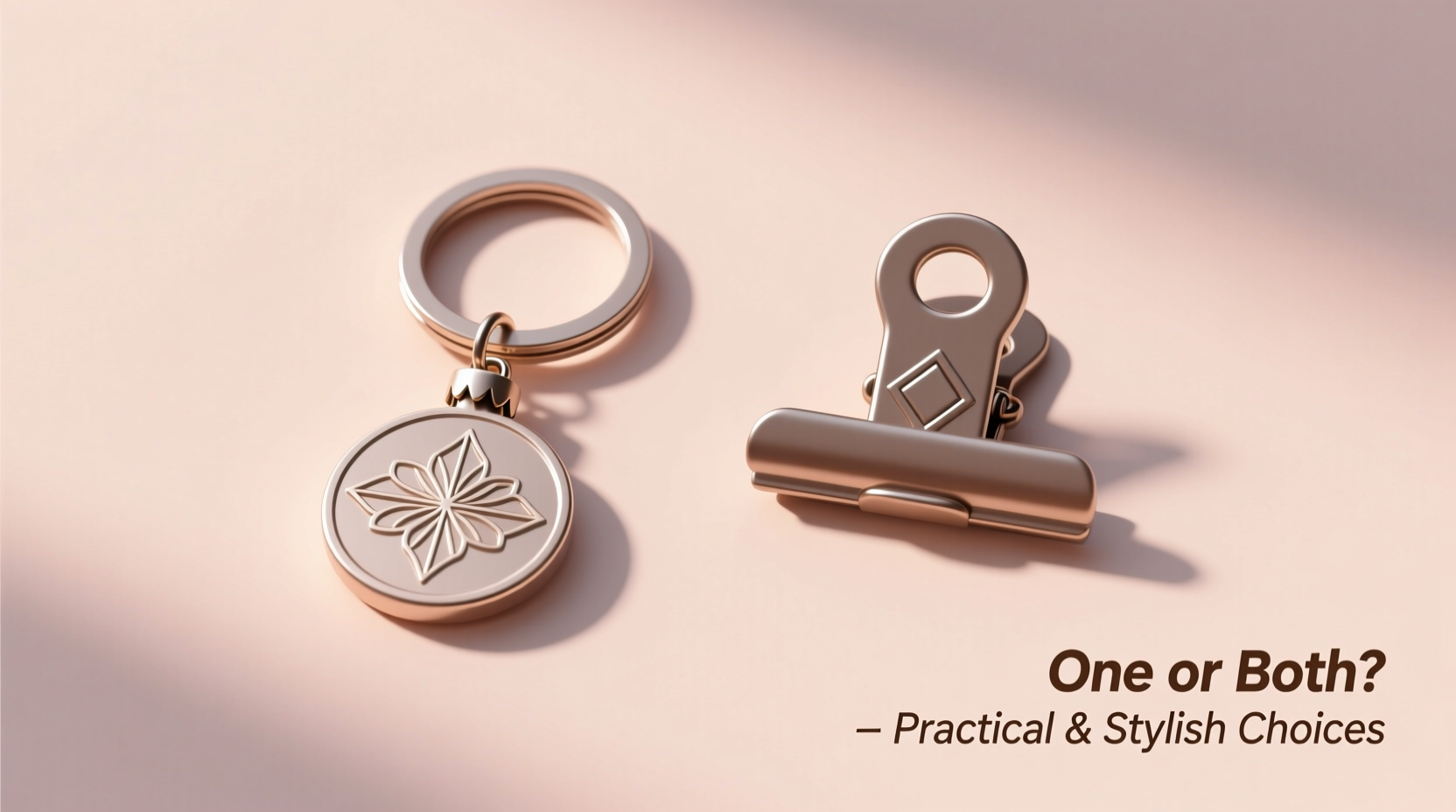 keychain ornament vs bag clip do i really need both or can i just use one