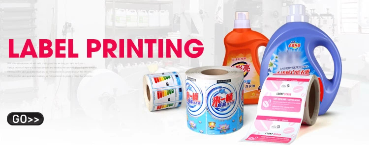 Transparent film BOPP Coated Self Adhesive Shipping Logistics Sticker Direct Thermal labels