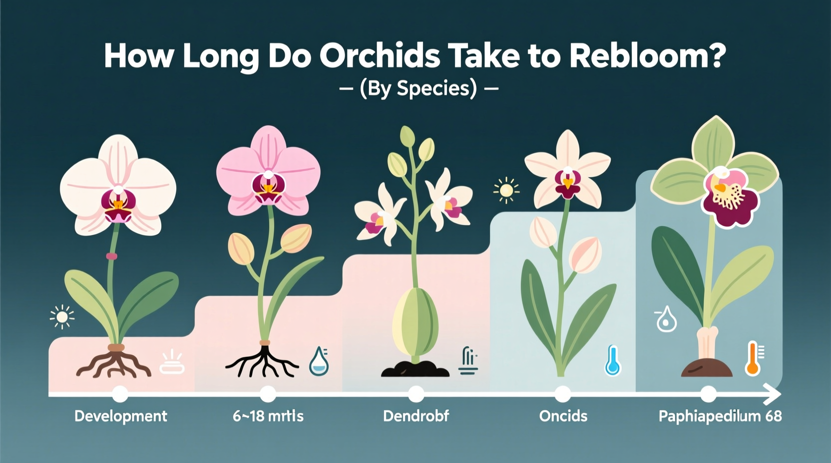 how long do orchids take to rebloom