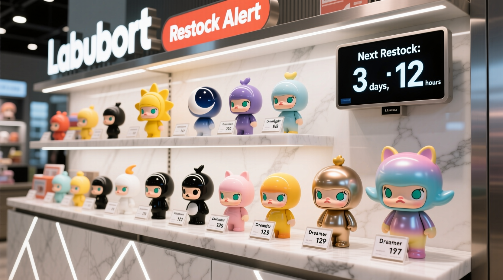 when do labubus restock on popmart