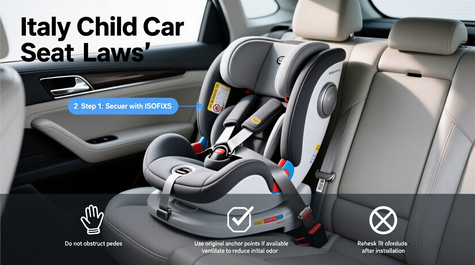 italy child car seat laws