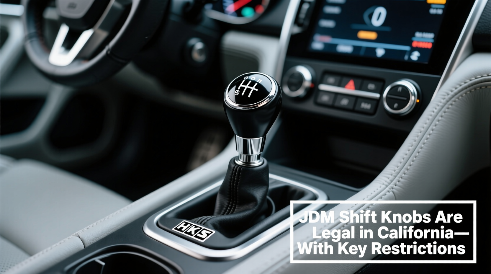 jdm shift knob ca legality