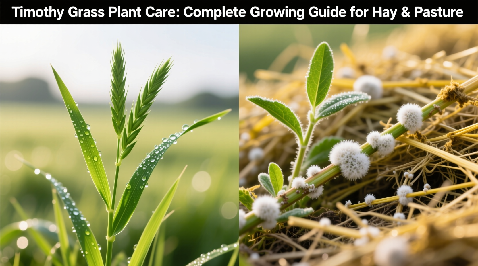 View of Timothy Grass Plant Care: Complete Growing Guide for Hay & Pasture