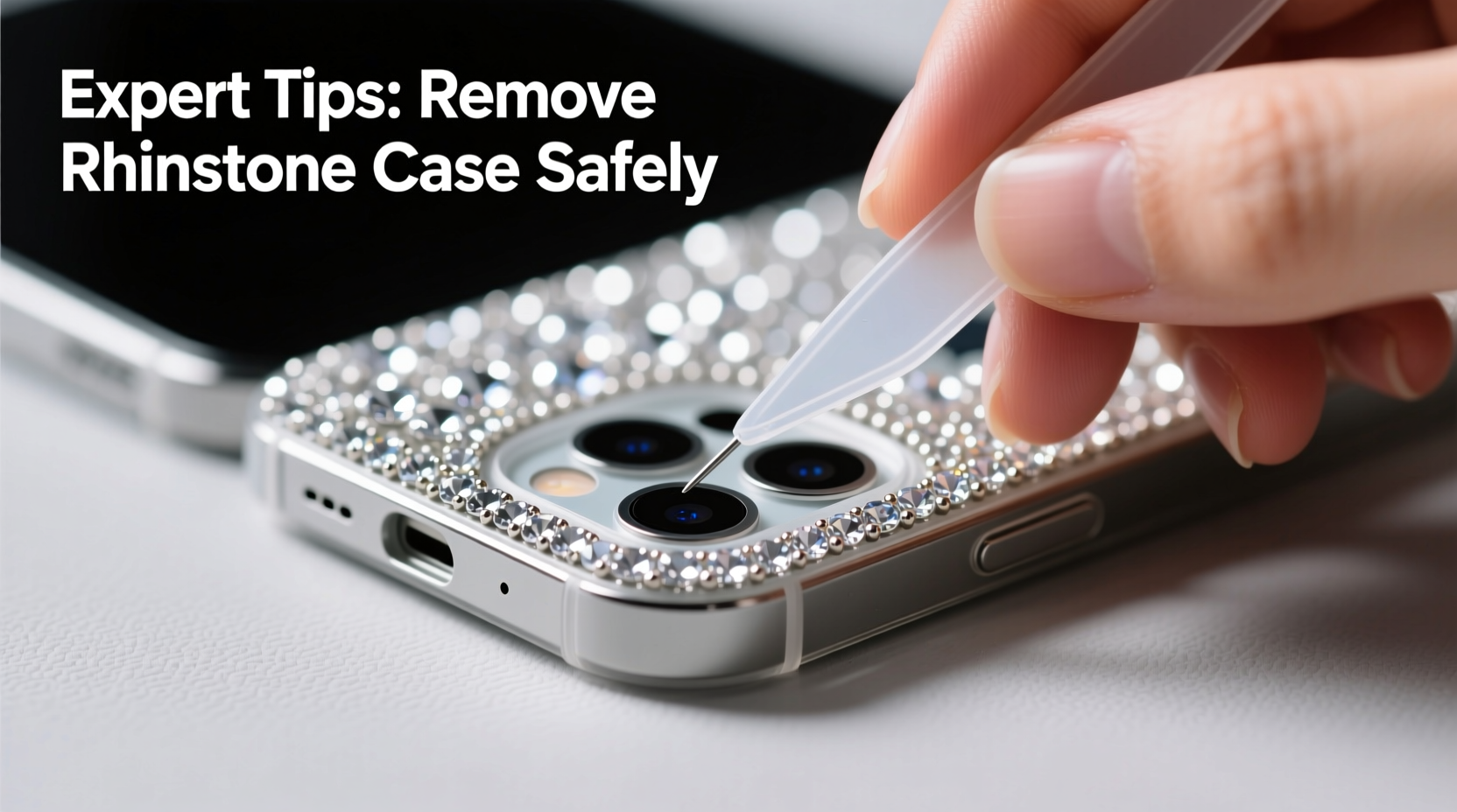 expert tips for removing a rhinestone iphone case without damage