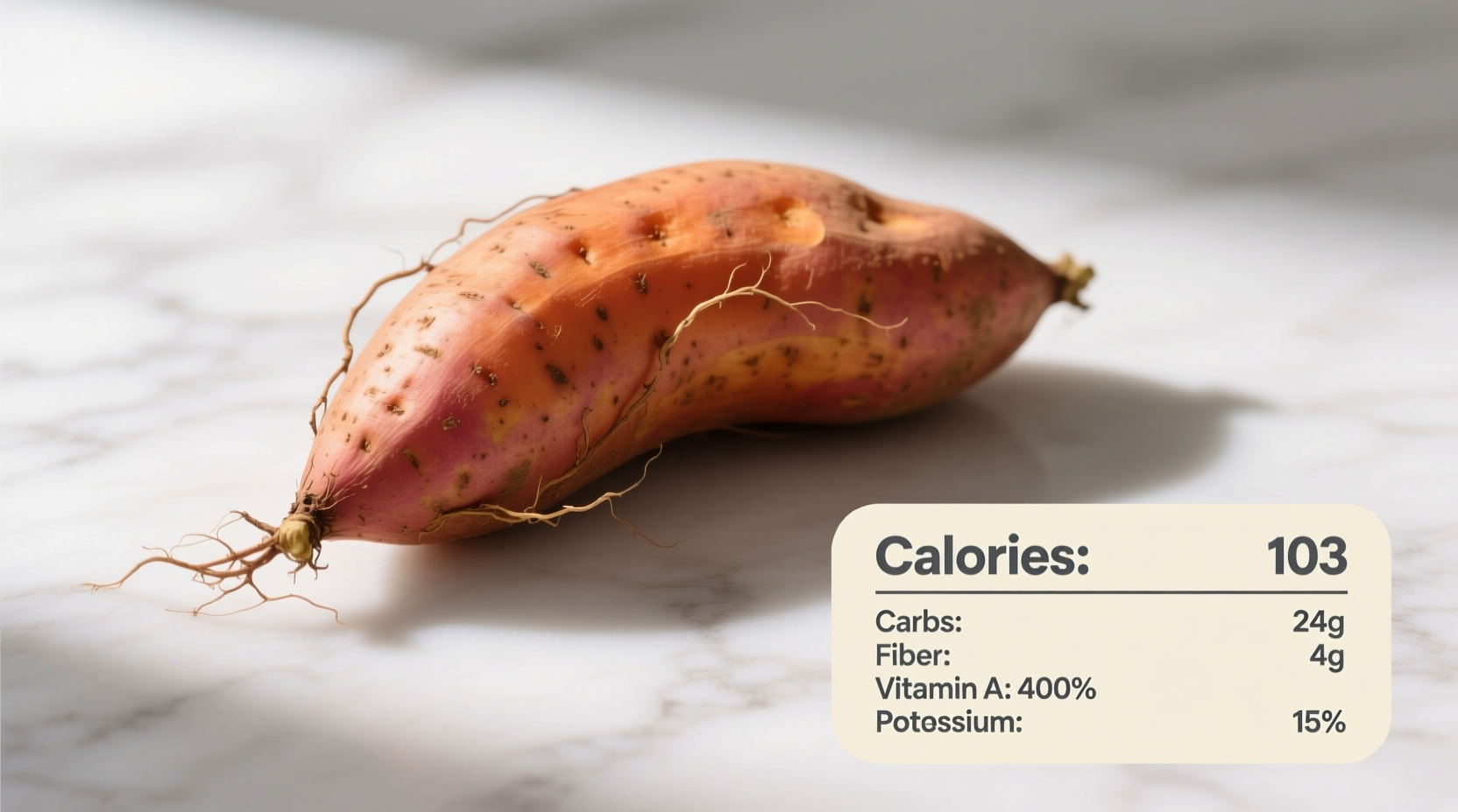 Mittlere Süßkartoffel: Wichtige Nährwerte & Anwendungstipps