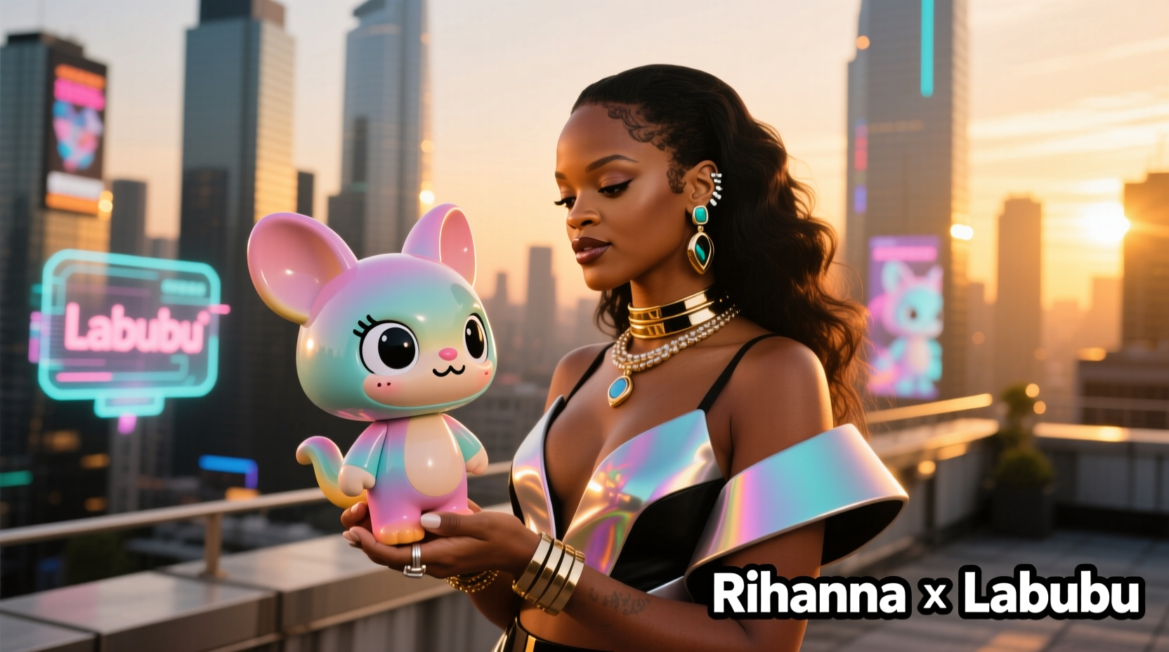 does rihanna have a labubu