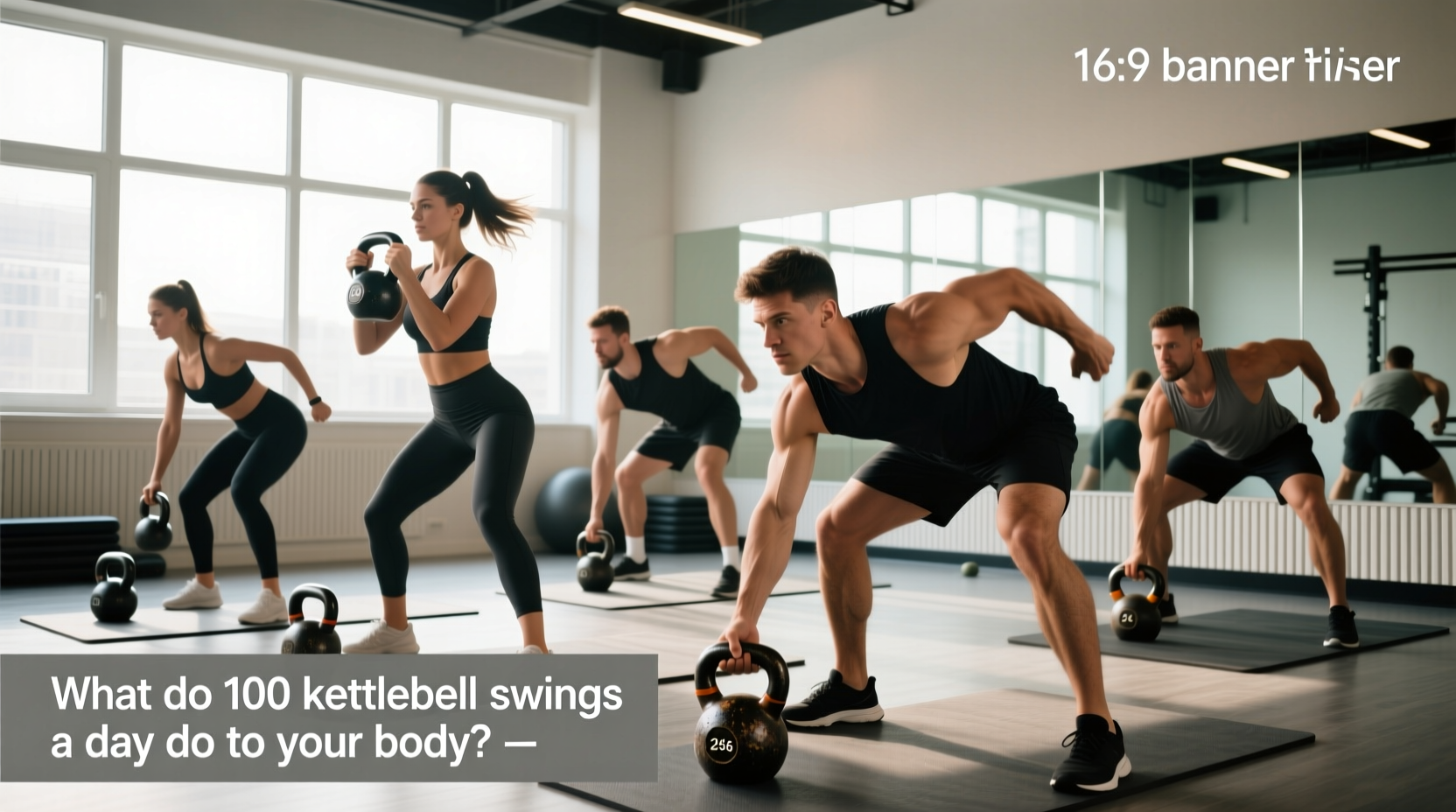 100 kettlebell swings a day benefits risks