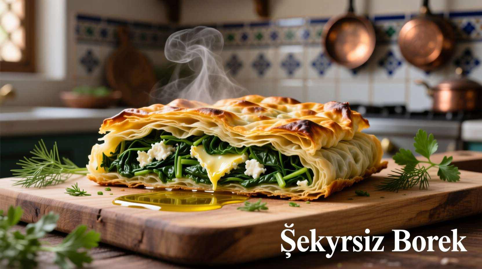 spinach borek