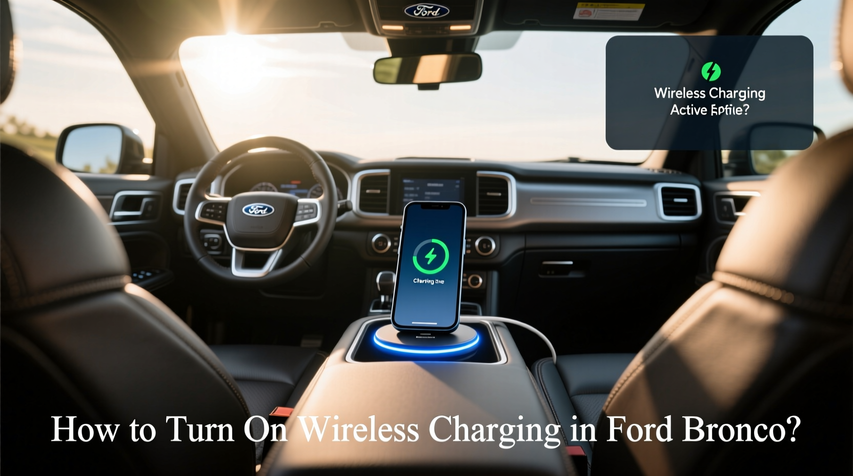 How to Choose a Bronco Sport Wireless Charger Guide
