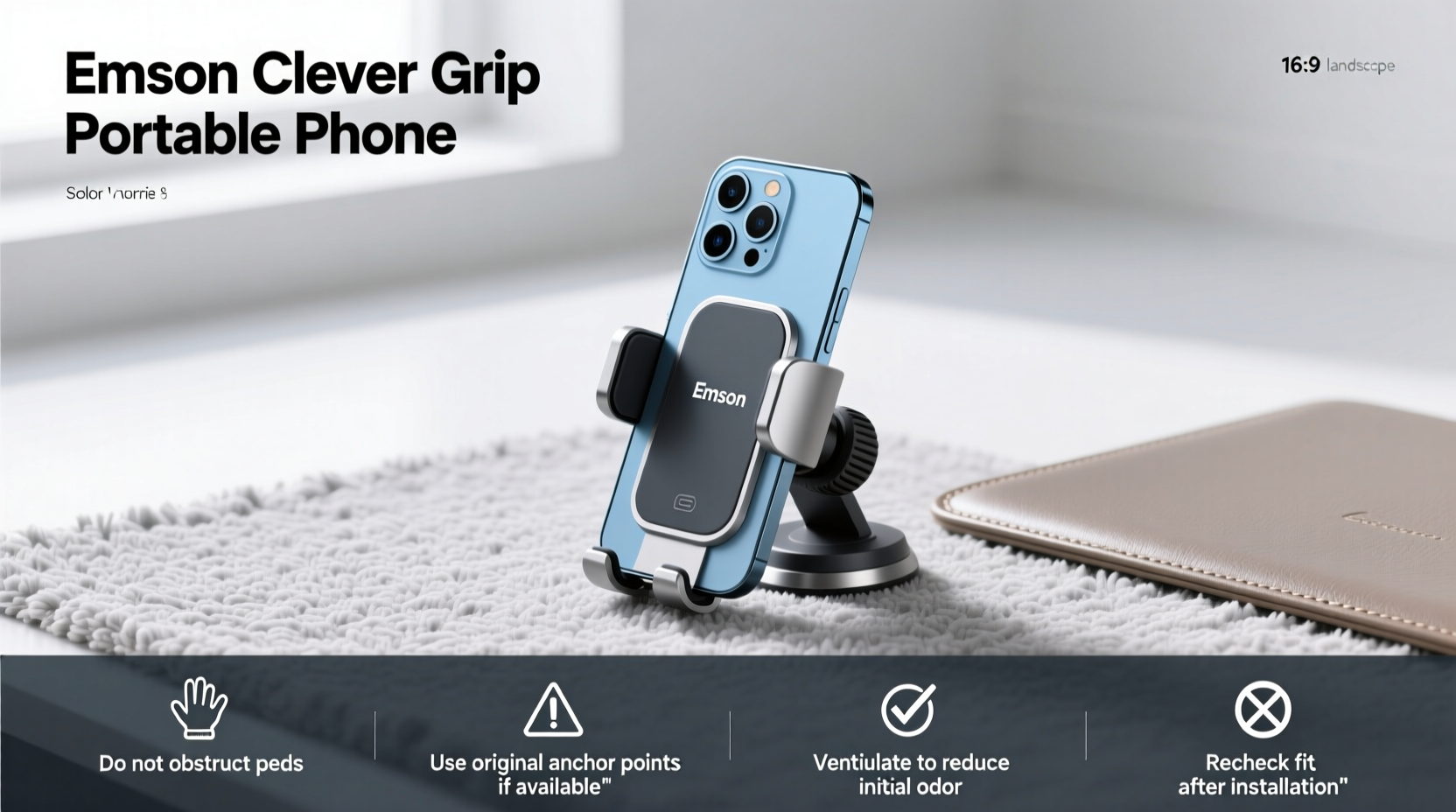Emson Clever Grip Portable Phone Mount Buying Guide