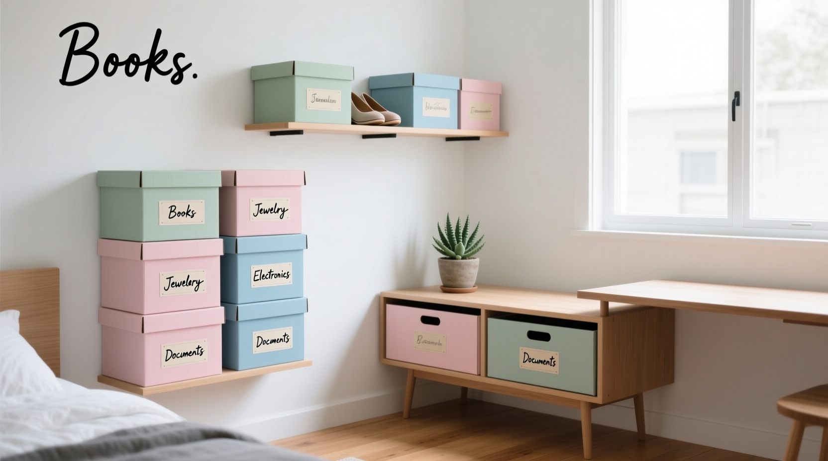 creative and practical ways to transform your room using shoe boxes for stylish organization